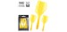 Plumas Harrows Solo Amarillo Nº6 Mediana