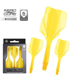 Plumas Harrows Solo Medium Negro Nº6