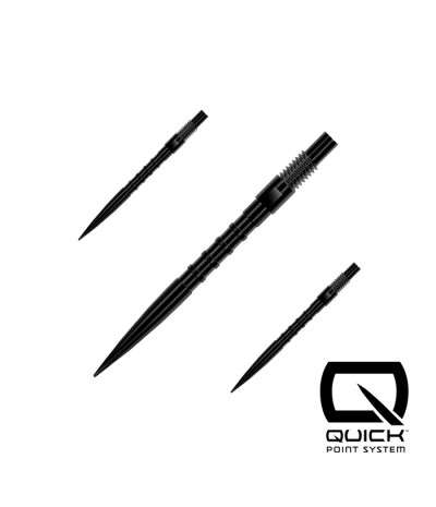 Puntas Harrows HM Quick Point Negra 26mm