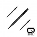 Puntas Harrows Micro Ridge Quick Point Negra 26mm