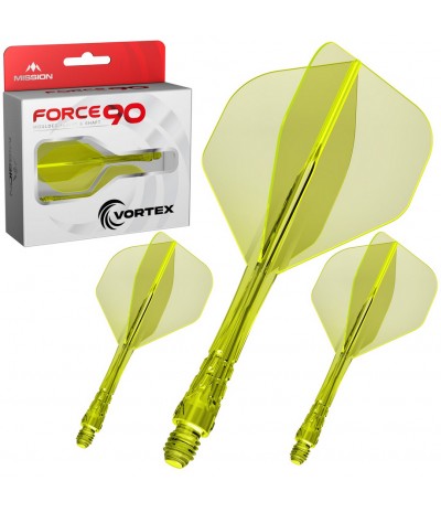 Plumas Mission Force 90 Vortex STD nº2 Amarillo L