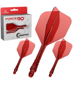 Mission Force 90 Vortex Shape Red L