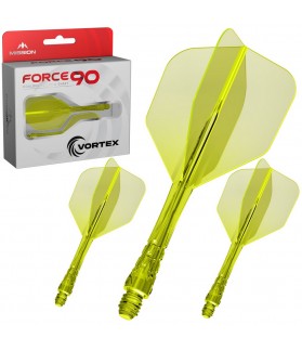 Plumas Mission Force 90 Vortex Shape nº6 Amarillo M
