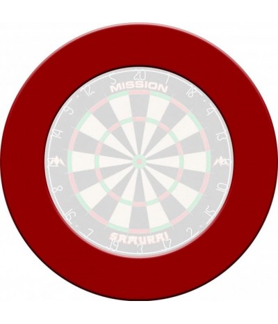 Mission Dartboard Surround - Pro - Red 