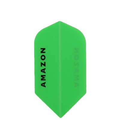 Plumas Amazon Slim Verde Transparente