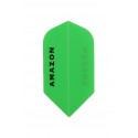 Plumas Amazon Slim Verde Transparente