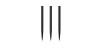 Steel Tip Harrows Black 44 mm