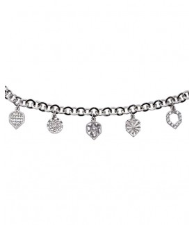 Pulsera Plata 5 elementos