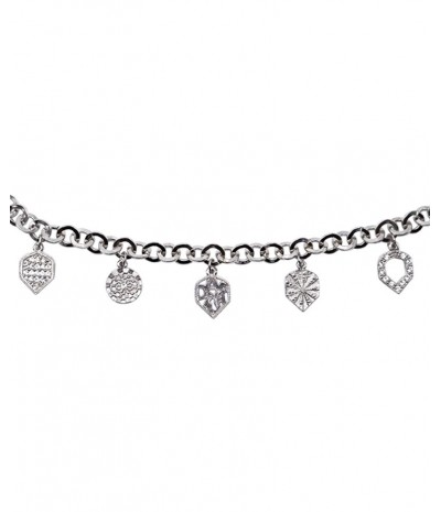 Pulsera Plata 5 elementos