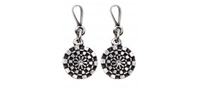 Pendientes Diana plata vieja