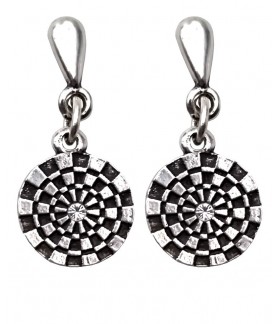 Pendientes Diana plata vieja