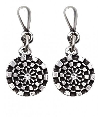Pendientes Diana plata vieja