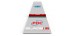 Tapete de dardo de PVC Clearzone com Oche integrado 