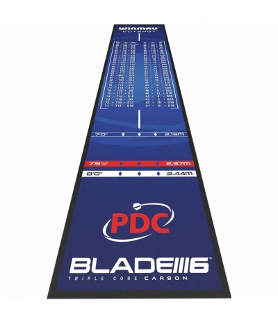 Clearzone PVC Dart Mat with Integrated Oche 