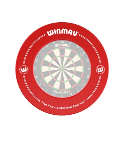 Winmau Advance White and Green Dartboard Surround 