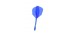 Plumas Winmau Fusion Medianas Shape Nº6 Azul