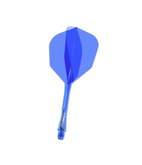 Winmau Fusion Medium Flights Blue