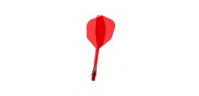 Winmau Fusion Medium Shape Nº6 Flights Red