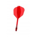 Voadores Winmau Fusion Meias Shape Nº6 Vermelho