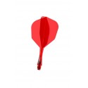 Winmau Fusion Short Shape Flights Nº6 Red