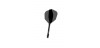 Plumas Winmau Fusion Intermedias Shape Nº6 Negro