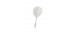 Voadores Winmau Fusion Intermedias Shape Nº6 Branco