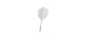 Plumas Winmau Fusion Intermedias Shape Nº6 Blanco