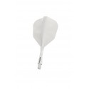 Winmau Fusion Short Shape Flights Nº6 White