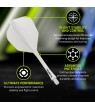 Winmau Fusion Short Shape Flights Nº6 Black