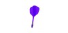 Winmau Fusion Medium Shape Nº6 Flights Purple
