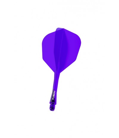 Plumas Winmau Fusion Intermedias Shape Nº6 Lila