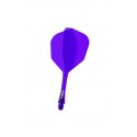 Plumas Winmau Fusion Intermedias Shape Nº6 Lila