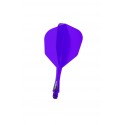 Voadores Winmau Fusion Cortas Shape Nº6 Roxo