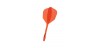 Winmau Fusion Medium Shape Nº6 Flights Orange