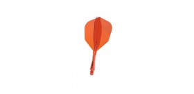 Winmau Fusion Short Shape Flights Nº6 Orange