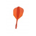 Voadores Winmau Fusion Cortas Shape Nº6 Laranja