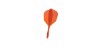 Voadores Winmau Fusion Cortas Shape Nº6 Laranja