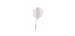 Winmau Fusion Intermediate Shape Flights Nº6 Clear