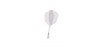 Winmau Fusion Intermediate Shape Flights Nº6 Clear