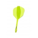 Winmau Fusion Medium Shape Nº6 Flights Yellow