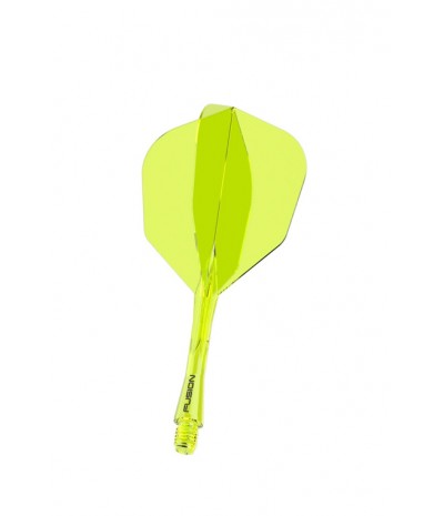 Plumas Winmau Fusion Intermedias Shape Nº6 Amarillo