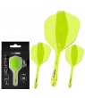 Plumas Winmau Fusion Intermedias Shape Nº6 Amarillo