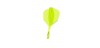 Voadores Winmau Fusion Cortas Shape Nº6 Amarelo