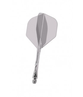 Plumas Winmau Fusion Medianas Standard Nº2 Transparente
