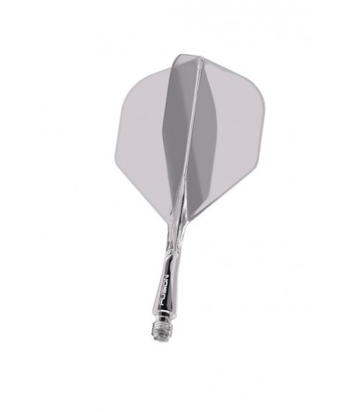 Plumas Winmau Fusion Cortas Standard Nº2 Transparente