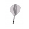 Voadores Winmau Fusion Cortas Standard Nº2 Transparente