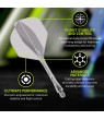 Plumas Winmau Fusion Cortas Standard Nº2 Transparente