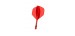 Voadores Winmau Fusion Cortas Standard Nº2 Vermelho