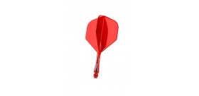 Voadores Winmau Fusion Cortas Standard Nº2 Vermelho