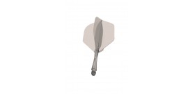 Plumas Winmau Fusion Cortas Standard Nº2 Smokey